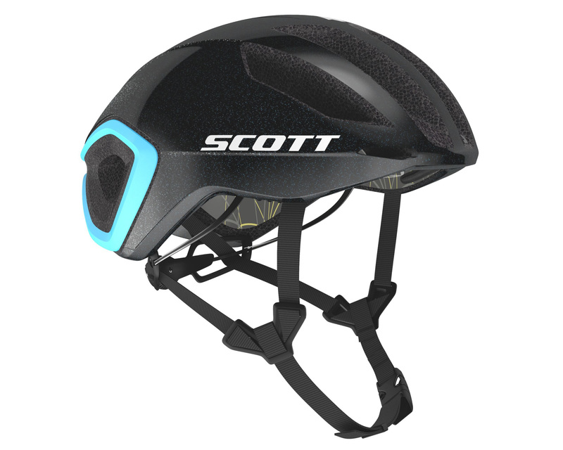 Scott cyklistická helma CADENCE PLUS black/light blue