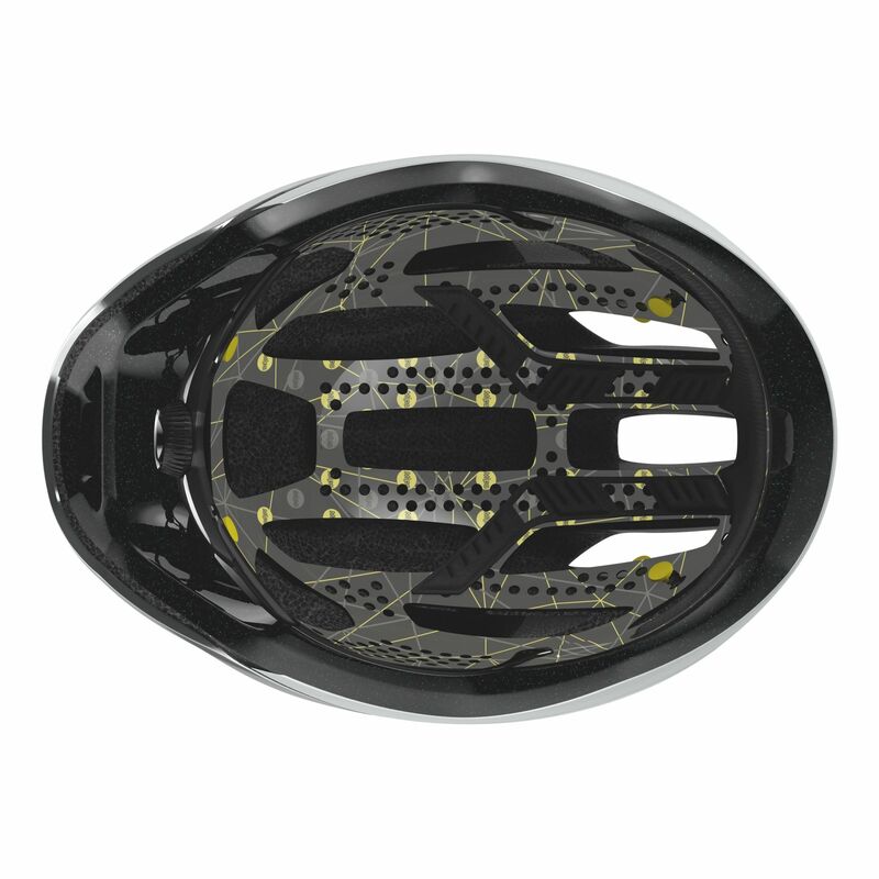 Scott cyklistická helma CADENCE PLUS vogue silver/reflective grey