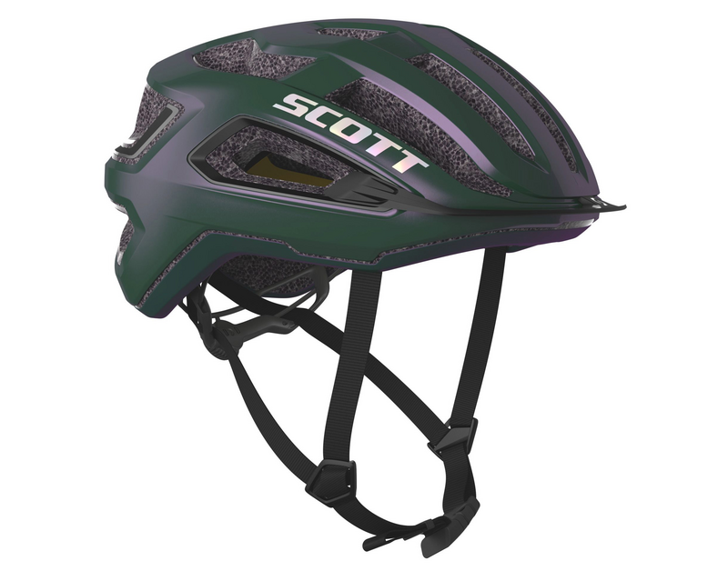 Scott cyklistická helma ARX PLUS prism green/purple