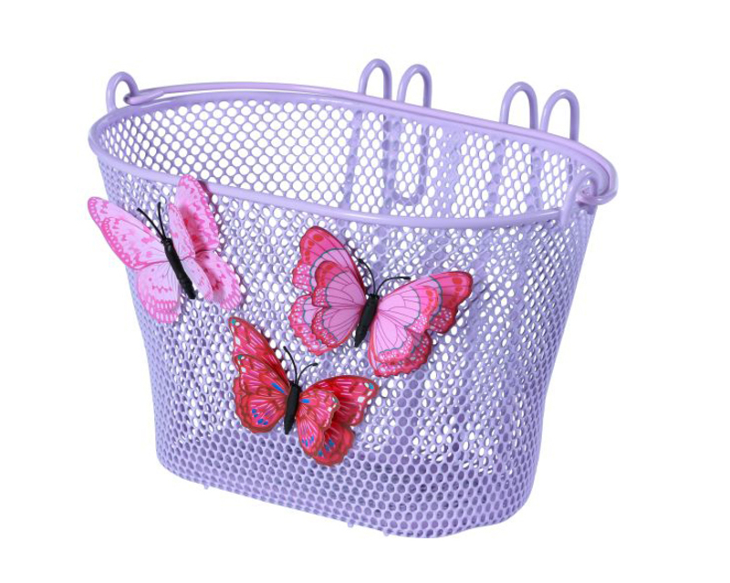 Basil koš na řídítka Jasmin Basket butterfly