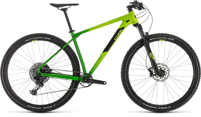 Cube horské kolo REACTION RACE green black