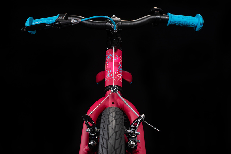 Cube dětské kolo CUBIE 160 Girl berry pink blue