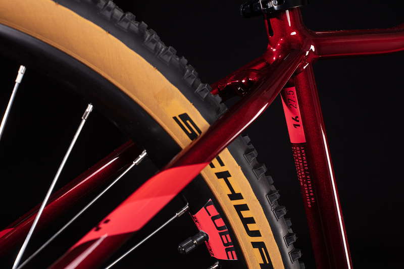 Cube horské kolo ACCESS WS EXC  poppyred coral