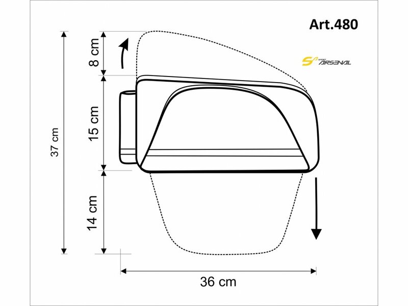 Sport Arsenal brašna na nosič ART. 480