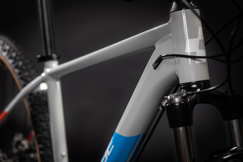 Cube horské kolo AIM SL grey blue red