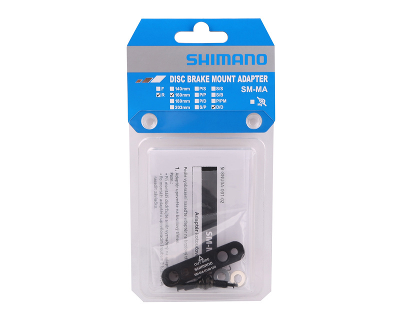 Shimano adaptér kotoučové brzdy FLAT/FLAT zadní