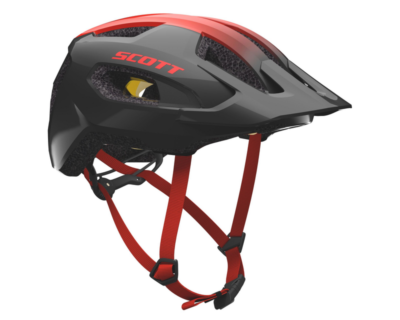 Scott helma SUPRA PLUS dark grey/red