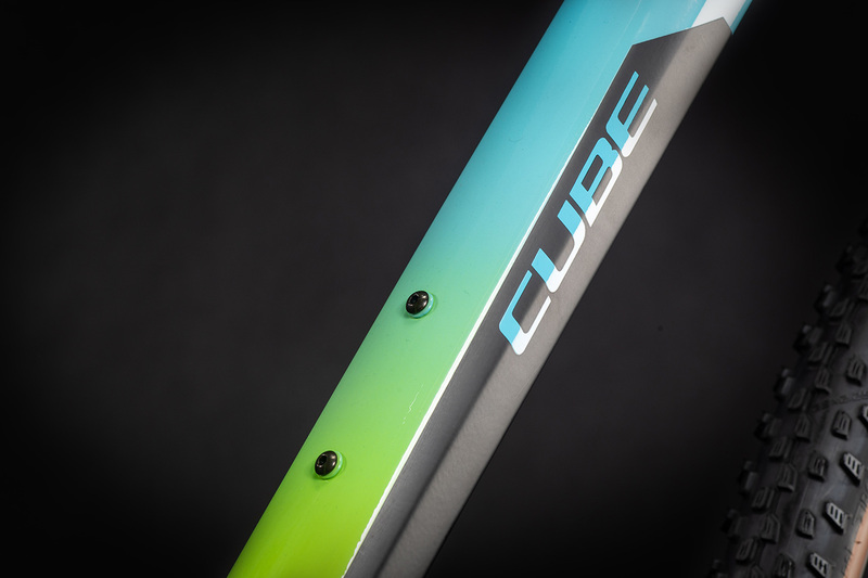 Cube horské kolo REACTION PRO fadingblue green