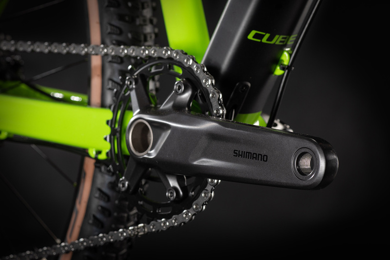 Cube horské kolo REACTION PRO fadingblue green