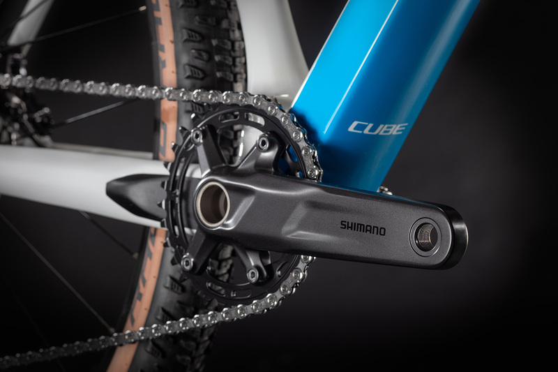 Cube horské kolo REACTION C:62 PRO grey blue red