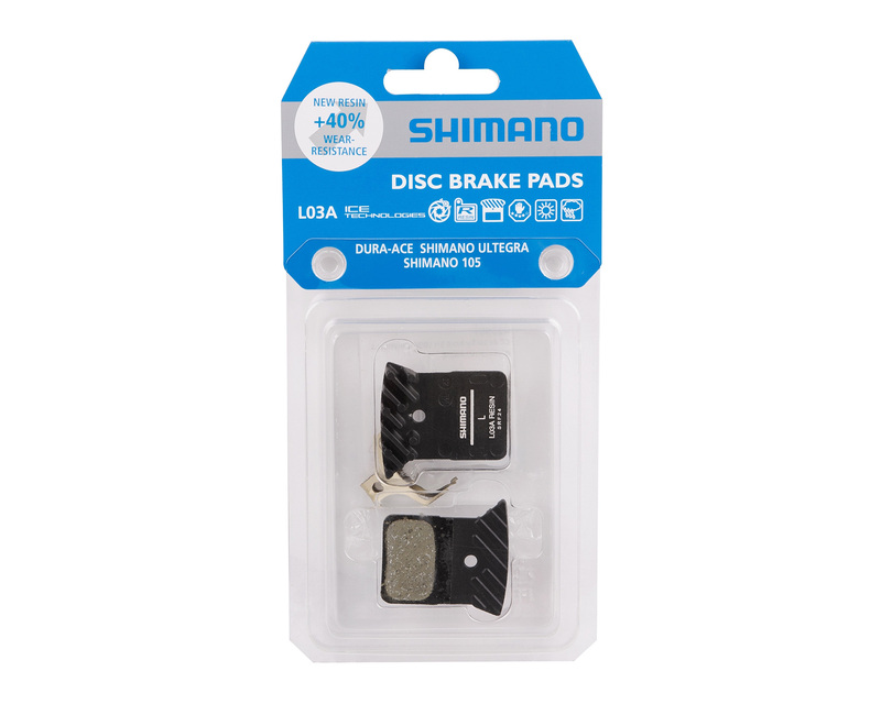 Shimano brzdové destičky silniční s chladičem