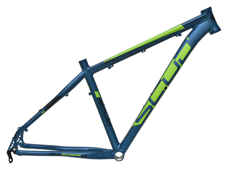 Scud hoské kolo KUZO ALTUS ALTUS 3x8 disc - 27.5" / 15p - 38cm / tm. zeleno-zelený