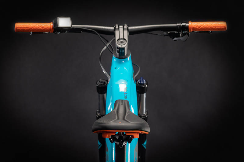 Cube horské elektrokolo REACTION HYBRID PRO petrol orange