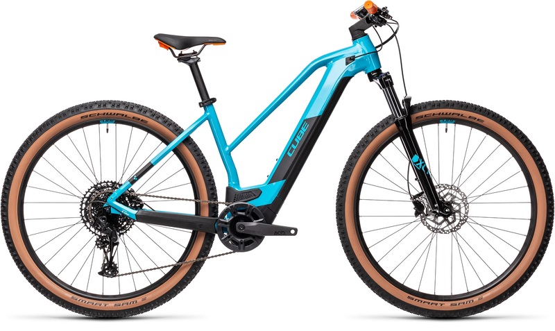 Cube horské elektrokolo REACTION HYBRID PRO petrol orange