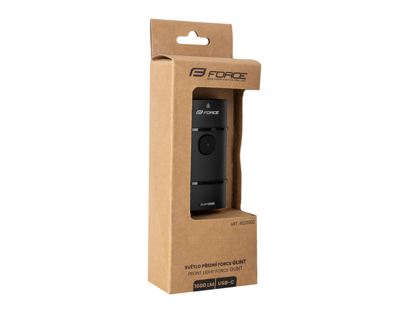 Force světlo přední GLINT 2500LM USB, powerbanka