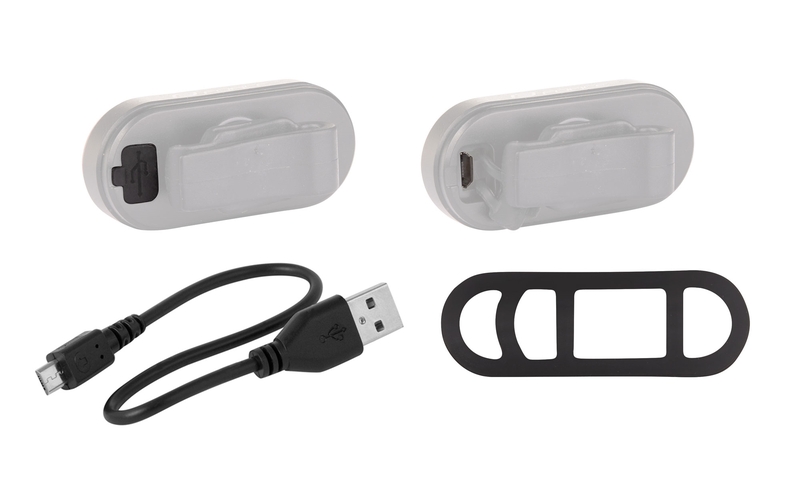 Force blikačka zadní ARC 40lm, 30x LED, USB