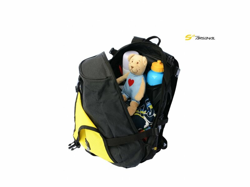 Sport Arsenal batoh na cyklosedačku CYKLO BABY BAG ART. 800