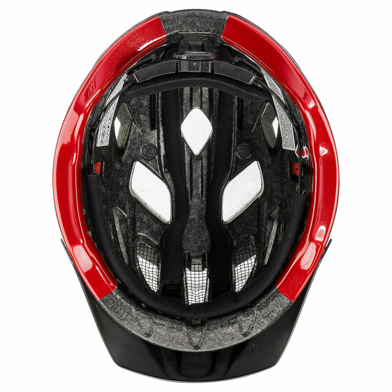 Uvex helma ACTIVE antracite red