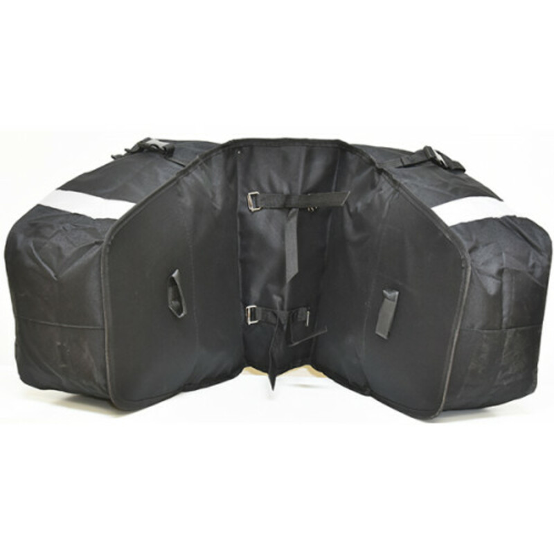 Profil brašna na zadní nosič SAHOO-C 2-kapsá 28l