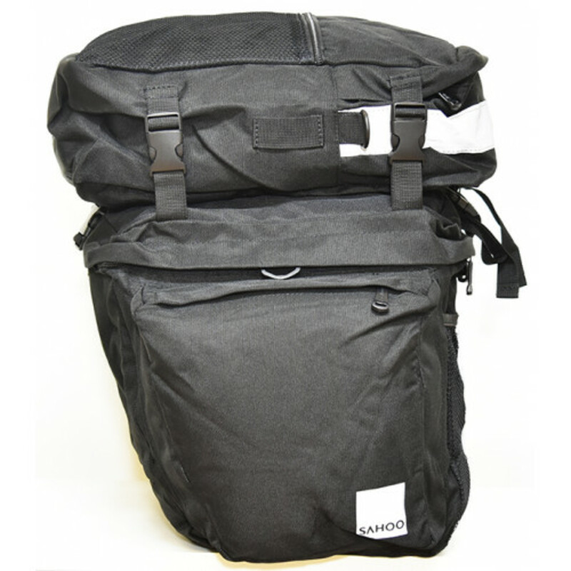 Profil brašna na zadní nosič SAHOO-C 3-kapsá 37l