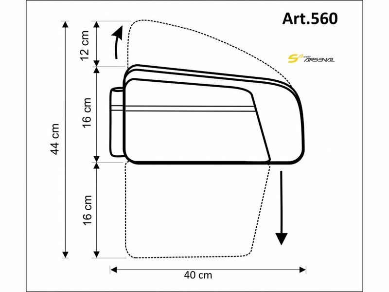 Sport Arsenal brašna na nosič univerzální ART. 560