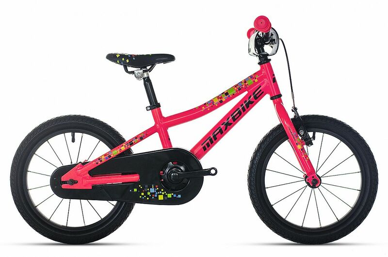 Maxbike dětské kolo KID 16 růžová