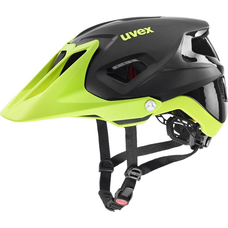 Uvex helma QUATRO INTEGRALE black-lime mat