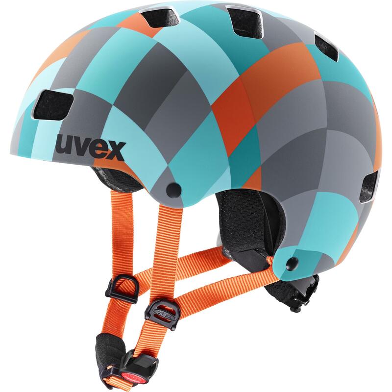 Uvex helma KID 3 CC green checkered