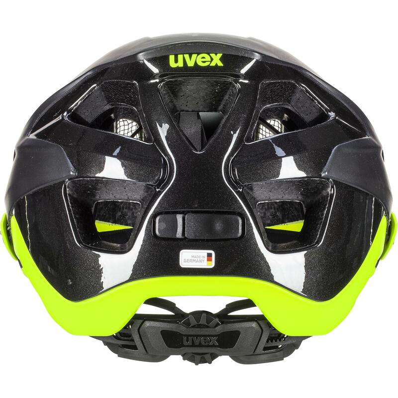 Uvex helma QUATRO INTEGRALE black-lime mat