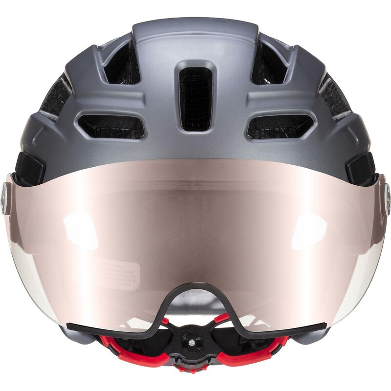 Uvex helma FINALE VISOR VARIO strato steel