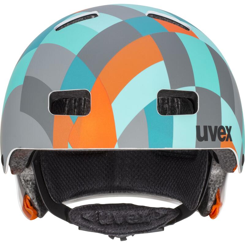 Uvex helma KID 3 CC green checkered