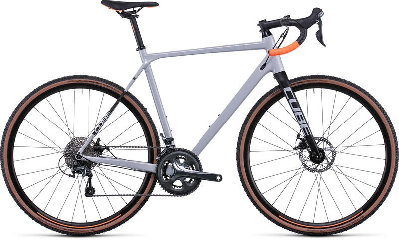 Cube cyklokrosové kolo CROSS RACE grey orange