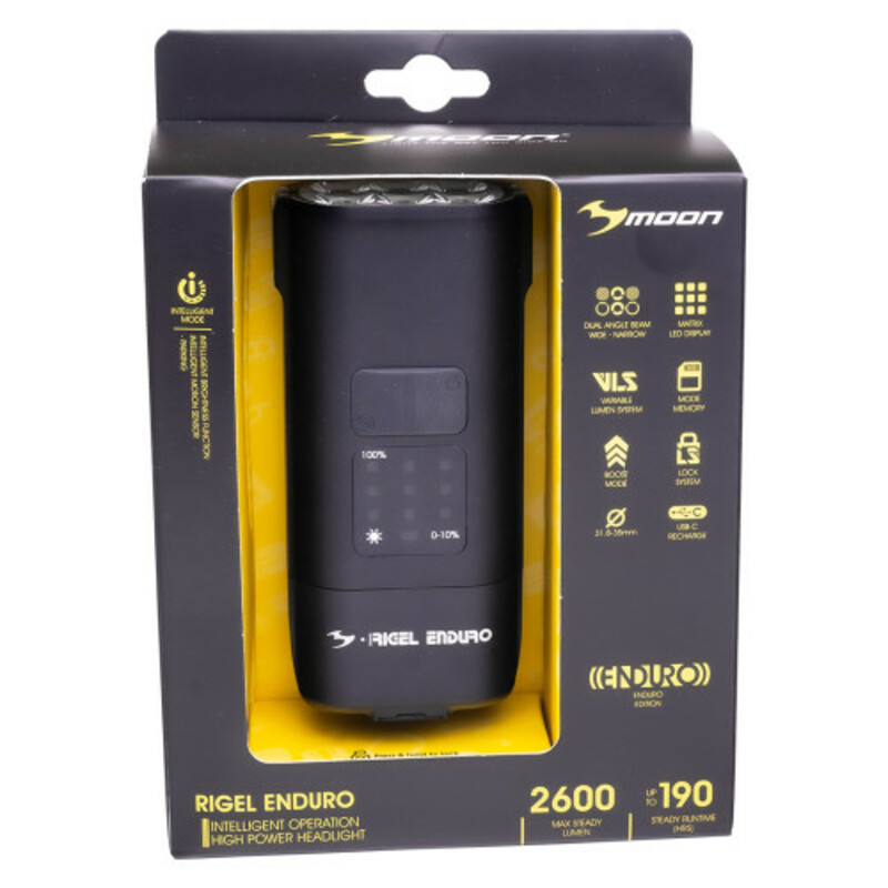 Moon světlo přední RIGEL ENDURO