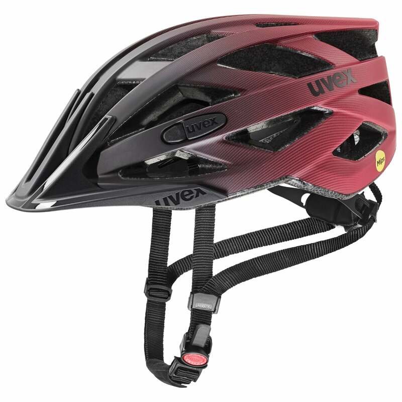 Uvex helma I-VO CC MIPS black-red matt