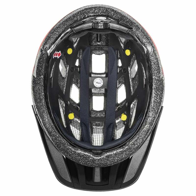 Uvex helma I-VO CC MIPS black-red
