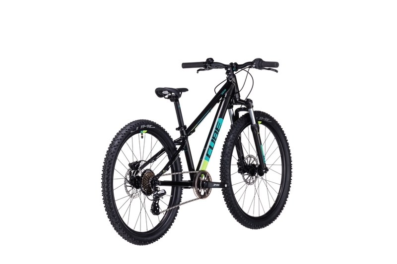 Cube dětské kolo ACID 240 DISC  black green