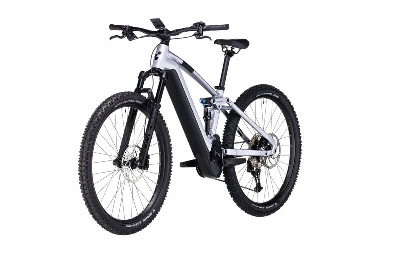 Cube STEREO HYBRID 120 RACE polarsilver black