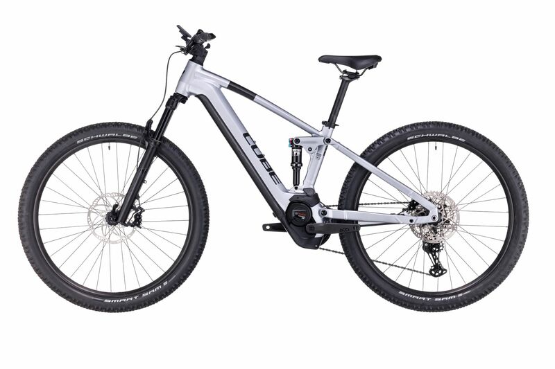 Cube STEREO HYBRID 120 RACE polarsilver black