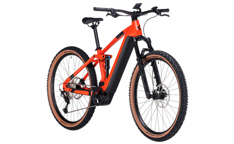 Cube STEREO HYBRID 120 RACE fireorange black