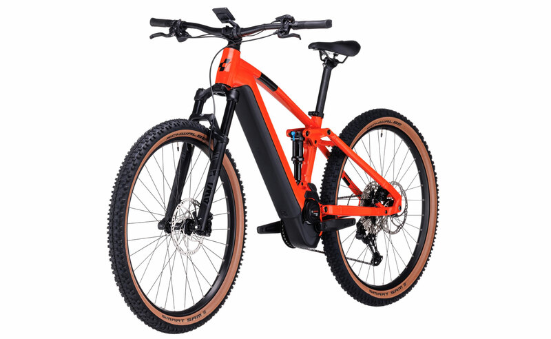 Cube STEREO HYBRID 120 RACE fireorange black