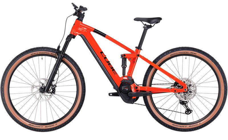 Cube STEREO HYBRID 120 RACE fireorange black