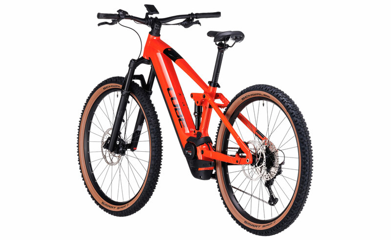 Cube STEREO HYBRID 120 RACE fireorange black