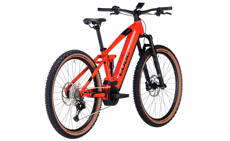 Cube STEREO HYBRID 120 RACE fireorange black