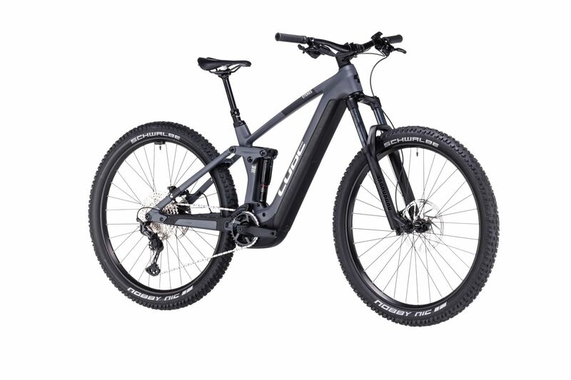 Cube STEREO HYBRID 140 HPC RACE grey chrome