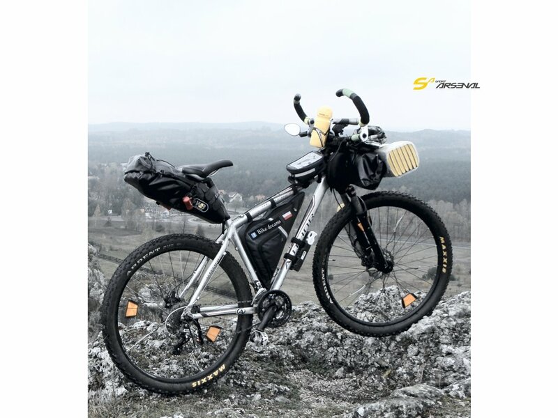 Sport Arsenal brašna pod sedlo vodotěsná BIKEPACKING ART. 612