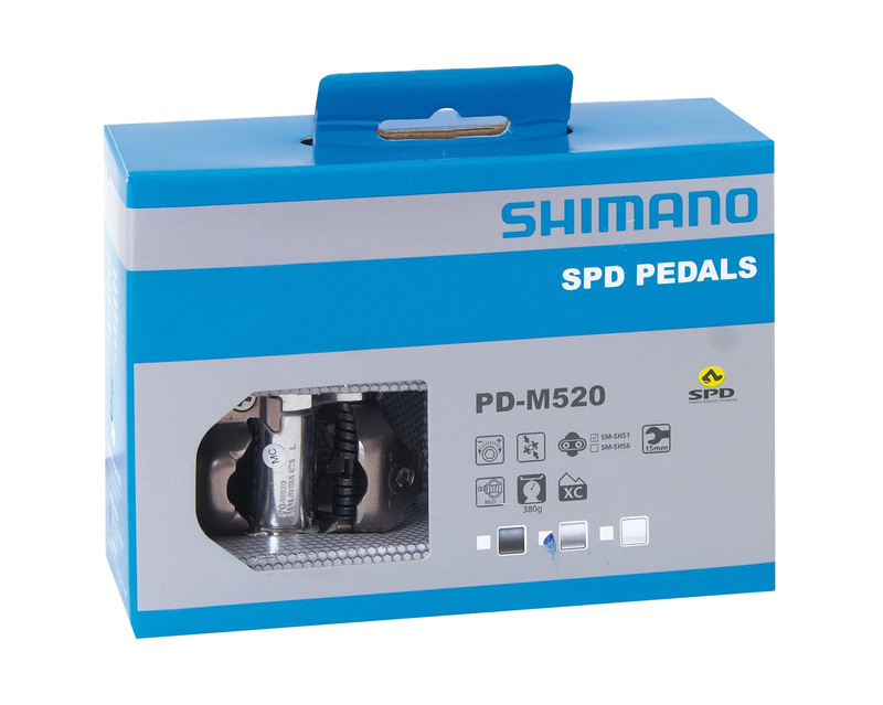 Shimano pedály DEORE PD-M520