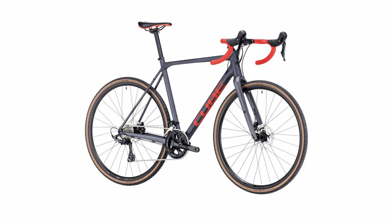 Cube cyklokrosové kolo CROSS RACE PRO grey red