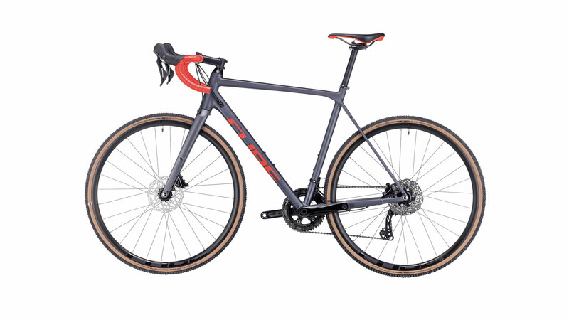 Cube cyklokrosové kolo CROSS RACE PRO grey red