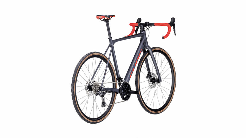 Cube cyklokrosové kolo CROSS RACE PRO grey red