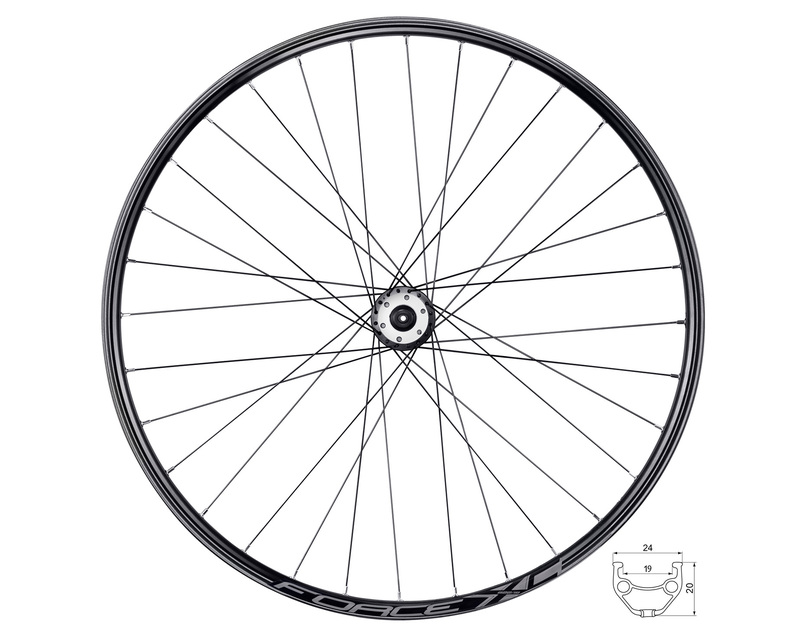 Force kolo zadní XC DISC 622x19 F80451-6d 32d